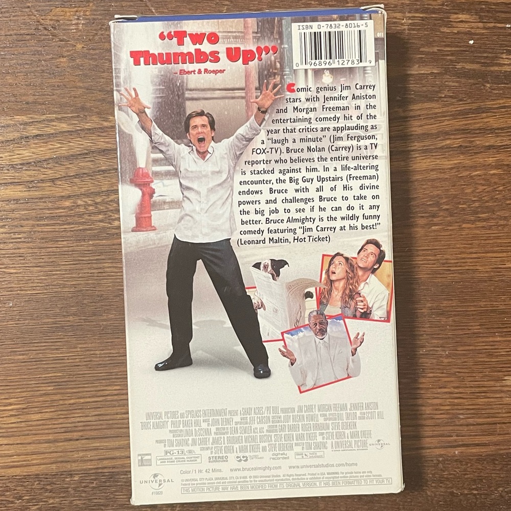 Bruce Almighty VHS - Picture 2 of 4